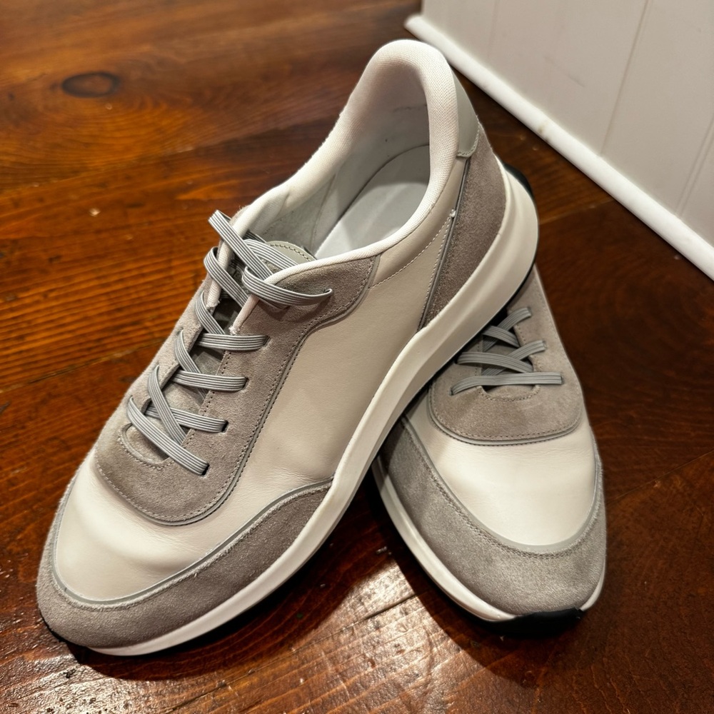 Arne Low Runner- Stone-  Men's Sneakers‎